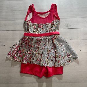 Weissman girls sequin skirted dance costume child‎ small